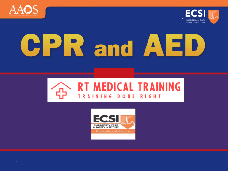 ECSI- Adult/Child/Infant CPR, AED, & Choking